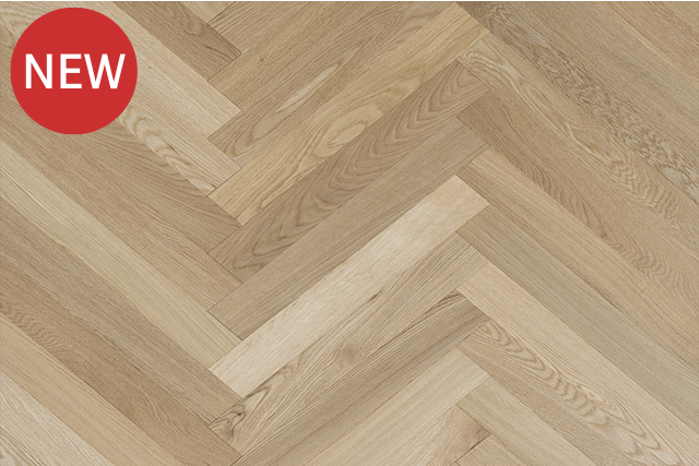 複合フローリング　オーク70幅ヘリンボーンパーケット UV塗装